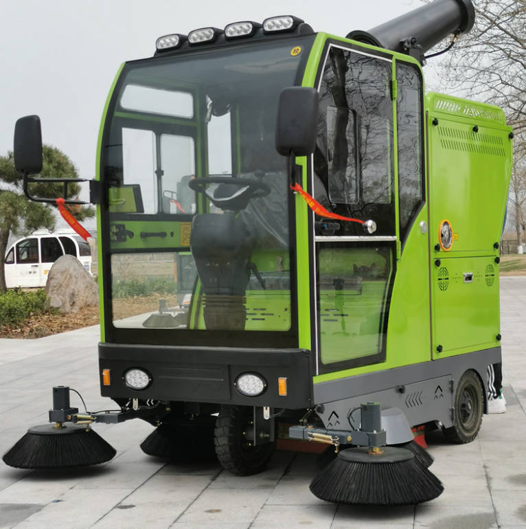 乌兰察布道路清洁广泛应用电动环卫清扫车